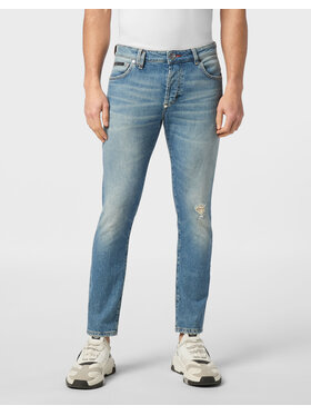 PHILIPP PLEIN PHILIPP PLEIN Džínsy 24863 Modrá Skinny Fit