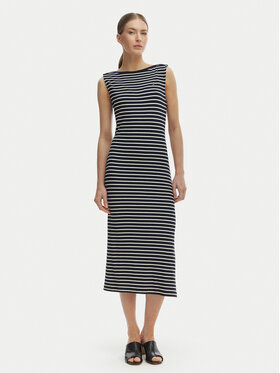 Tommy Hilfiger Tommy Hilfiger Ежедневна рокля WW0WW49311 Тъмносин Slim Fit