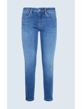 Pepe Jeans Pepe Jeans Jeansy PL203940MF78 Modrá Super Skinny Fit