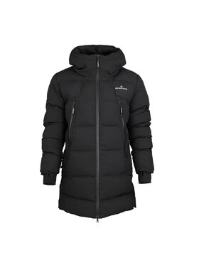 Bergson Bergson Płaszcz zimowy SNOW LEOPARD Czarny Regular Fit