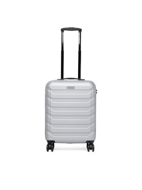 GINO ROSSI Gino Rossi Kabinový kufr GIN-S-003-05-SILVER Stříbrná