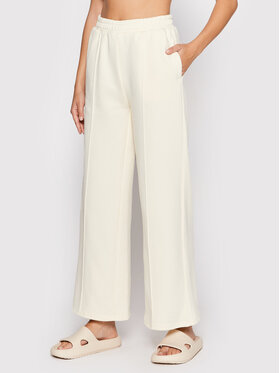 Urban Classics Urban Classics Spodnji del trenirke Pin Tuck TB4562 Bež Relaxed Fit