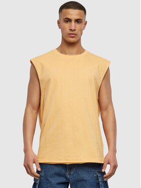 Urban Classics Urban Classics Tank top Koszulka Bez Rękawków Tank Top Męska Jasna Pomarańczowa Urban Classics TB1562 3XL Pomarańczowy Regular Fit