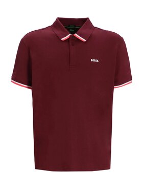 BOSS BOSS Polo 50538185-614 Czerwony Regular Fit