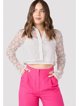 LAURELLA LAURELLA Bluzka Laurella 1VA008141 Écru Regular Fit
