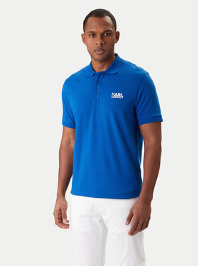 KARL LAGERFELD KARL LAGERFELD Tricou polo 745780 561235 Albastru Regular Fit