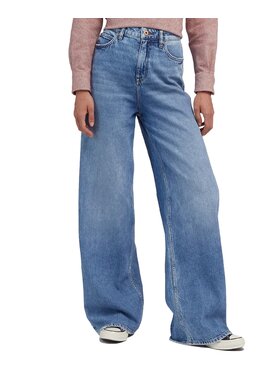 Lee Lee Jeansy Stella A Line Niebieski Relaxed Fit