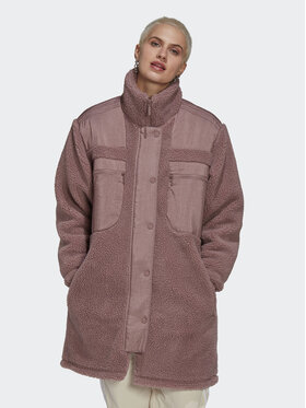 adidas adidas Демісезонна куртка Sherpa HK5257 Рожевий Regular Fit