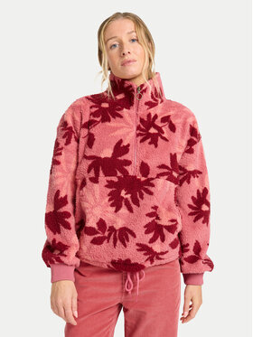 Billabong Billabong Fleecová mikina Time Off EBJPF00112 Růžová Relaxed Fit