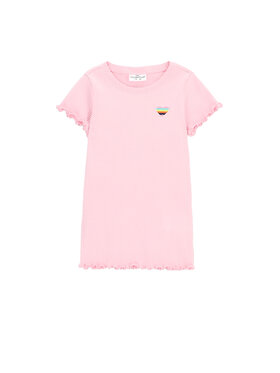 Coccodrillo Coccodrillo Tricou WC5143204CGK Roz Slim Fit