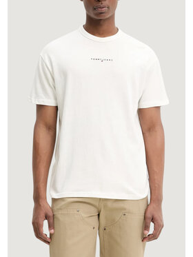 Tommy Jeans Tommy Jeans T-shirt DM0DM21110 Bianco Casual Fit