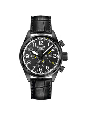 Aviator Aviator Zegarek V.2.25.5.169.4 Czarny