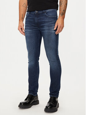 KARL LAGERFELD KARL LAGERFELD Džínsy 265801 544835 Tmavomodrá Slim Fit