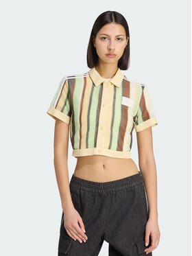 adidas adidas Polo 165671 Żółty Regular Fit