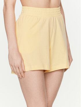 Seidensticker Seidensticker Долнище на пижама Mix & Match Jersey Shorts Жълт Classic Fit