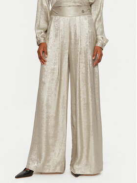 Rinascimento Rinascimento Pantaloni din material CFC0121737003 Auriu Regular Fit