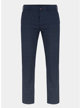 Pako Lorente Pako Lorente Spodnie materiałowe P000B-WX-213 Granatowy Slim Fit