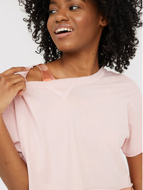 aerie aerie T-Shirt 078-2161-1060 Różowy Relaxed Fit