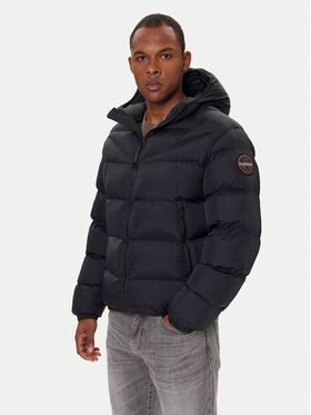 Napapijri Napapijri Ziemas jaka A-Molveno NP0A88V2 Melns Regular Fit
