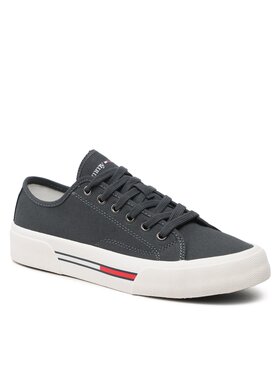 Tommy Jeans Tommy Jeans Tenisky Lace Up Canvas Color EM0EM01155 Sivá