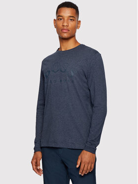 BOSS Boss Longsleeve Togn 1 50435906 Granatowy Regular Fit