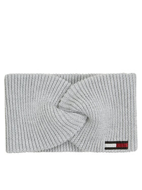 Tommy Hilfiger Tommy Hilfiger Textilní čelenka Elongated Flag AW0AW16776 Šedá