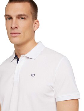 Tom Tailor Polo Majica 1027713 Bela Regular Fit