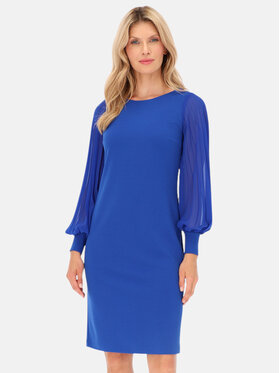 Potis & Verso Potis & Verso Sukienka wieczorowa Rikardo Niebieski Regular Fit