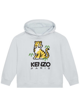 Kenzo Kids Majica Dugih Rukava K25767 S Svijetloplava Regular Fit