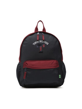 Tommy Hilfiger Tommy Hilfiger Plecak Colorful Yarsity Bacpack AU0AU01721 Granatowy