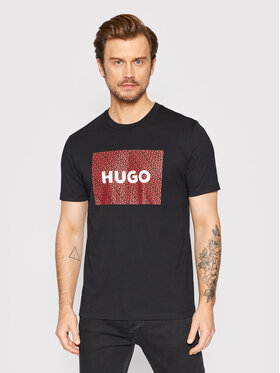 Hugo Hugo T-Shirt Dulive_U223 50471672 Czarny Regular Fit
