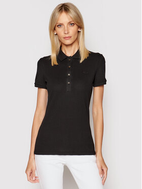 Lacoste Lacoste Поло PF5462 Чорний Slim Fit
