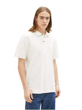 Tom Tailor Denim Tom Tailor Denim Polo 1035283 Biały