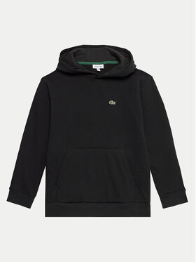 Lacoste Lacoste Bluză SJ5292 Negru Regular Fit