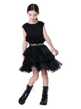 KARL LAGERFELD KARL LAGERFELD Vestito z30083_09b Nero Regular Fit