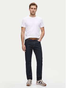Guess Guess Jeansy M6YA82 D1473 Granatowy Relaxed Fit