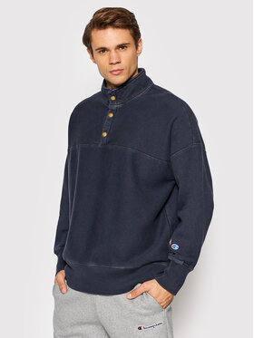 Champion Champion Felpa 216490 Blu scuro Relaxed Fit