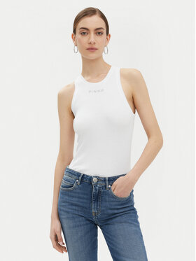 PINKO PINKO Top 100822 A2C1 Alb Regular Fit