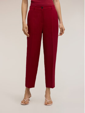 Motivi Motivi Pantaloni di tessuto P096Q004556N0Z6 Rosso Regular Fit