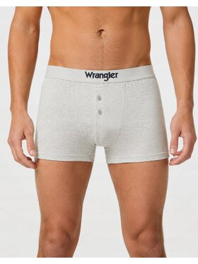 Wrangler Wrangler Bokserki Camm 3 Pack Cotton Elastane Button Fly Trunks Kolorowy
