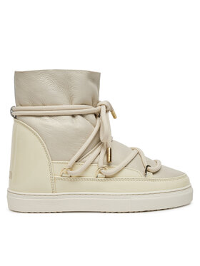 Inuikii Inuikii Śniegowce Gloss Wedge 75203-007 Écru