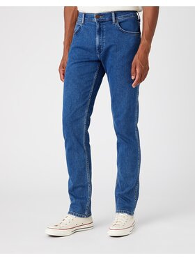 Wrangler Wrangler Jeansy GREENSBORO Niebieski Slim Leg