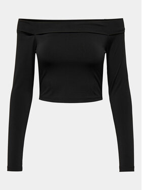 ONLY ONLY Blúzka 15302593 Čierna Slim Fit