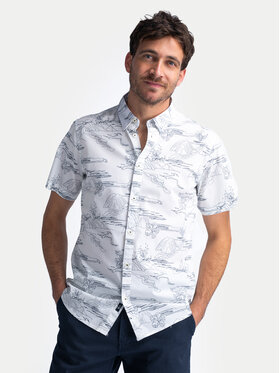Petrol Industries Petrol Industries Hemd M-1040-SIS419 Weiß Slim Fit