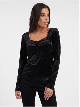 Orsay Orsay Top 180204660000__XL Czarny Regular Fit