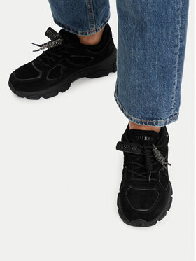 Guess Guess Sneakers FLFIRR SUE12 Negru