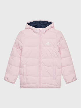 adidas adidas Vatovaná bunda Frosty Winter HM5237 Růžová Regular Fit