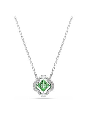 Swarovski Swarovski Naszyjnik Una Angelic 5757785 Zielony