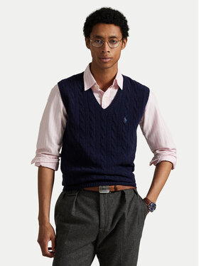 Polo Ralph Lauren Polo Ralph Lauren Sveter 710974166001 Tmavomodrá Regular Fit