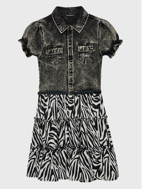 Guess Guess Každodenné šaty J3RK47 D4IC0 Čierna Regular Fit